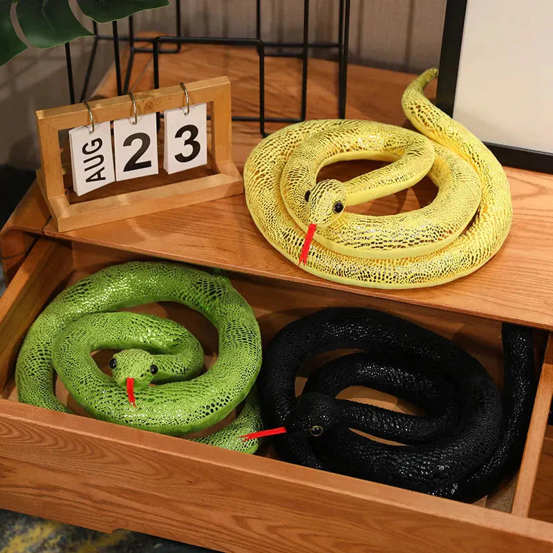 Colorful Large Soft Snake Toys
