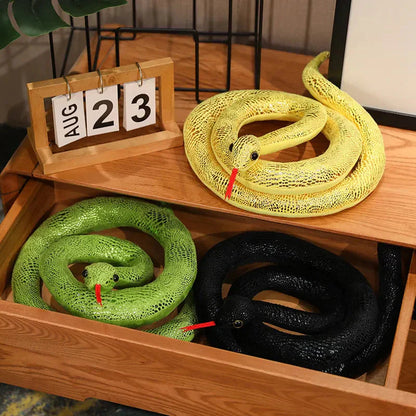 Colorful Large Soft Snake Toys