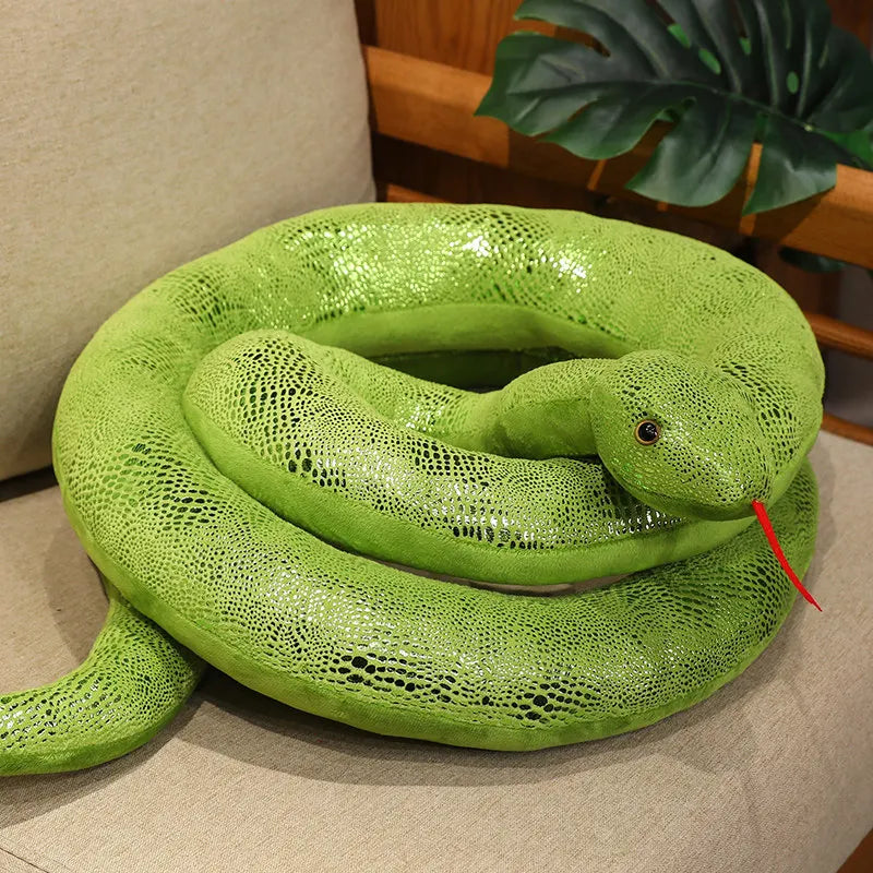 Colorful Large Soft Snake Toys