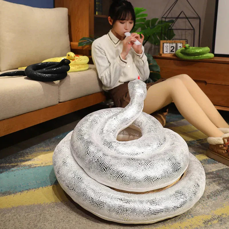 Colorful Large Soft Snake Toys