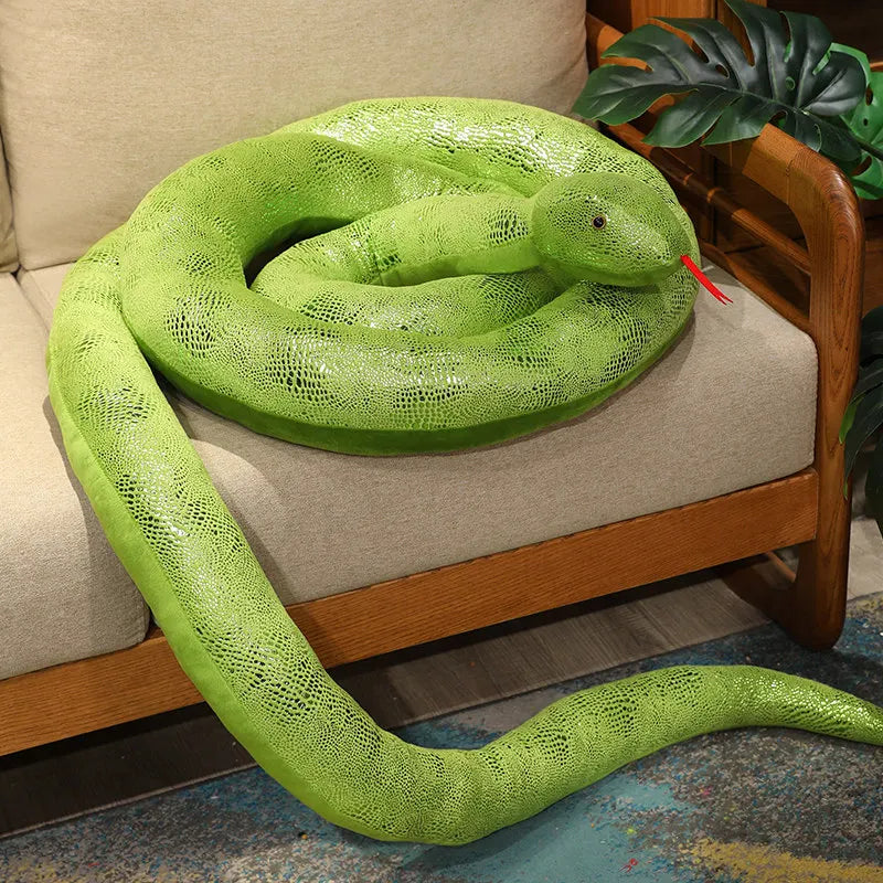 Colorful Large Soft Snake Toys