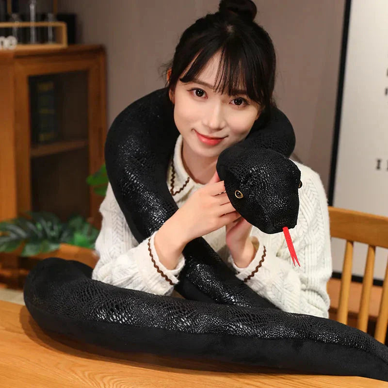 Colorful Large Soft Snake Toys