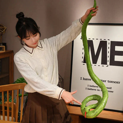 Colorful Large Soft Snake Toys