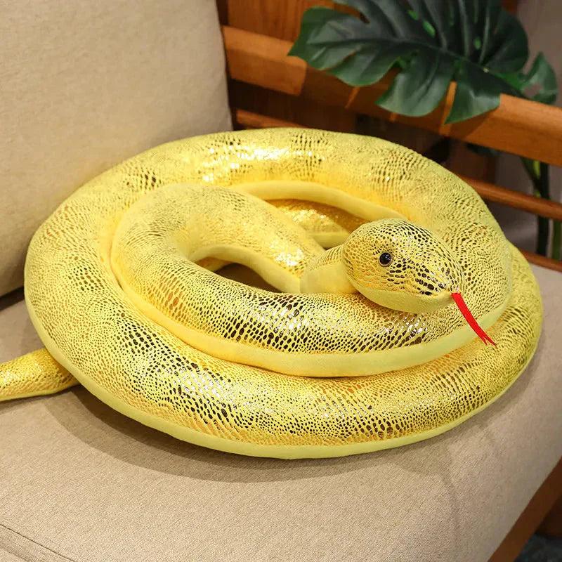 Colorful Large Soft Snake Toys
