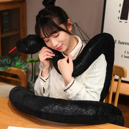 Colorful Large Soft Snake Toys