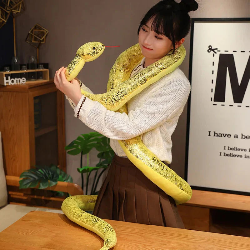 Colorful Large Soft Snake Toys