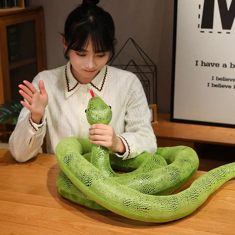 Colorful Large Soft Snake Toys