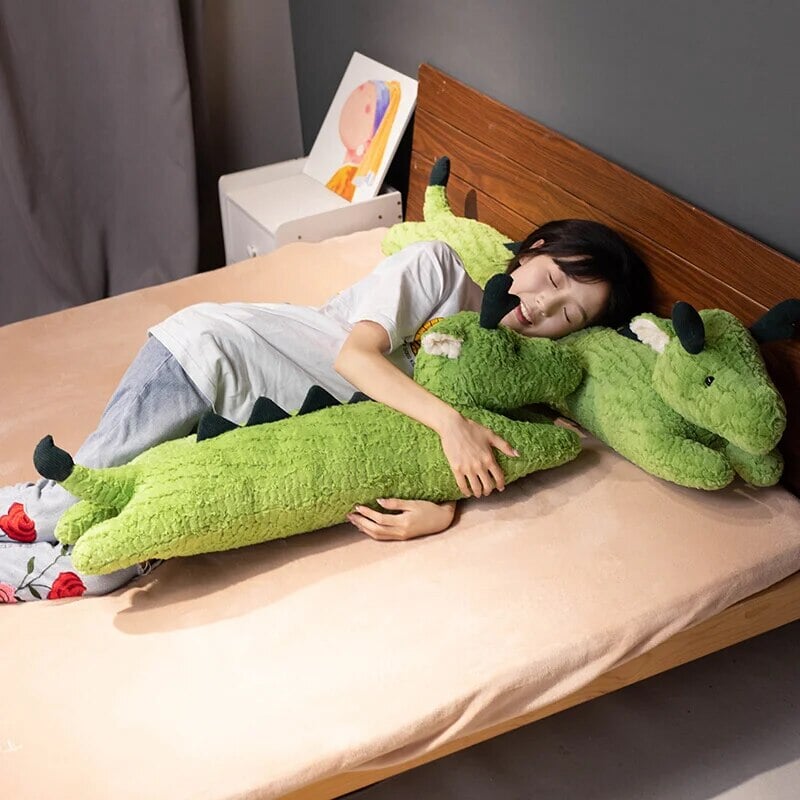 Cuddly Green Dragon Soft Plush Toys