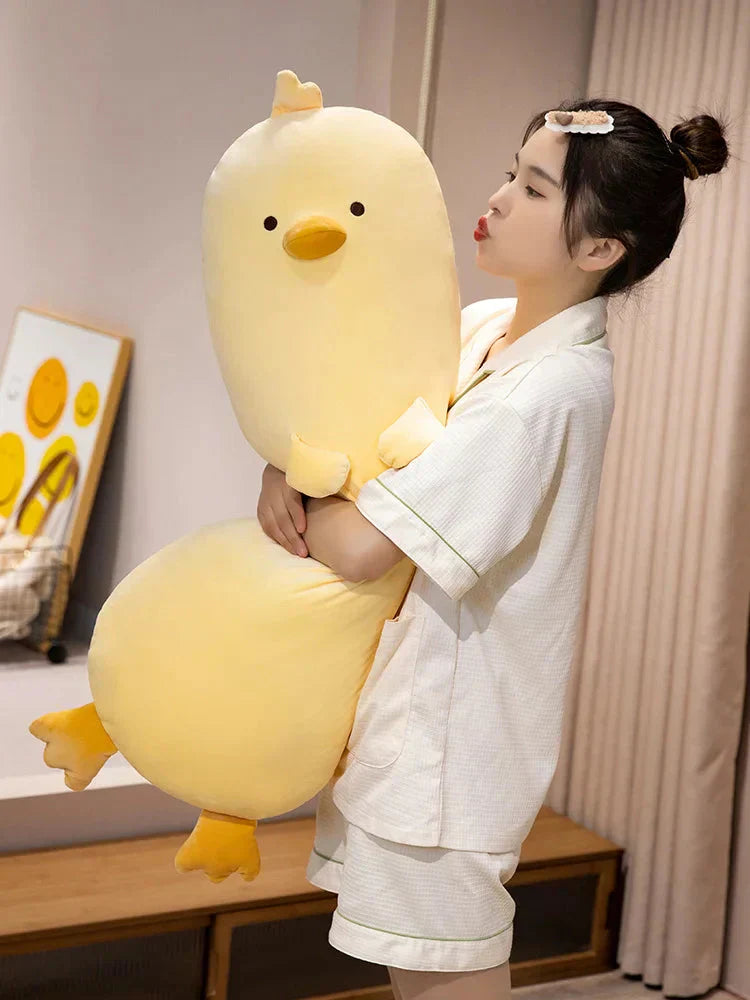 Soft Cute Yellow Quacking Duck Plush Toy