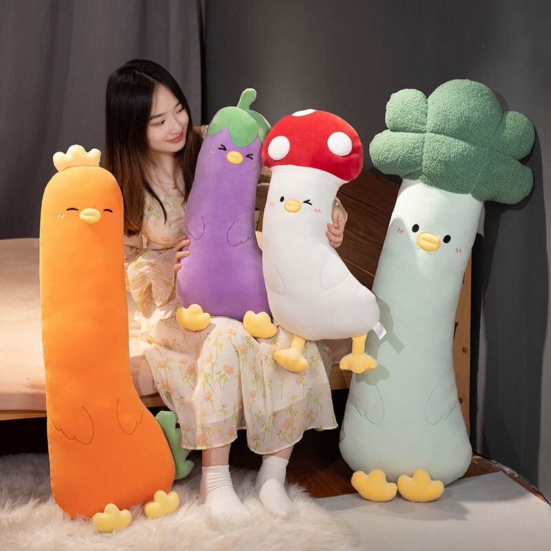 Cute Quacking Duck Plush Toy Set