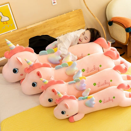 Pastel Pink Cute Unicorn Soft Toy