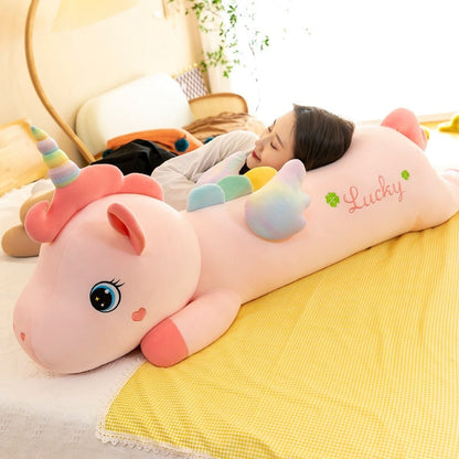 Pastel Pink Cute Unicorn Soft Toy
