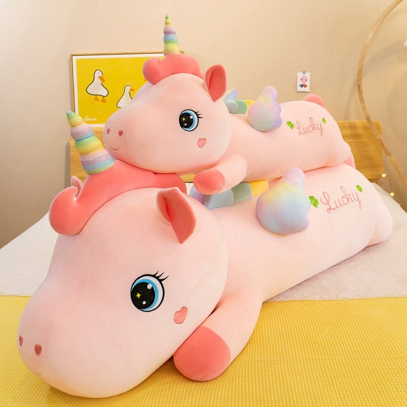 Pastel Pink Cute Unicorn Soft Toy
