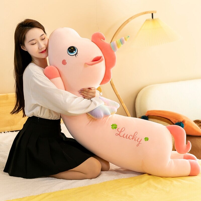 Pastel Pink Cute Unicorn Soft Toy