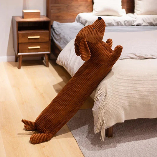 Cute Long Sausage Dog Soft Plush Toy - Fesara