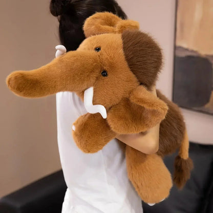Cuddly Prehistoric Mammoth Soft Toy