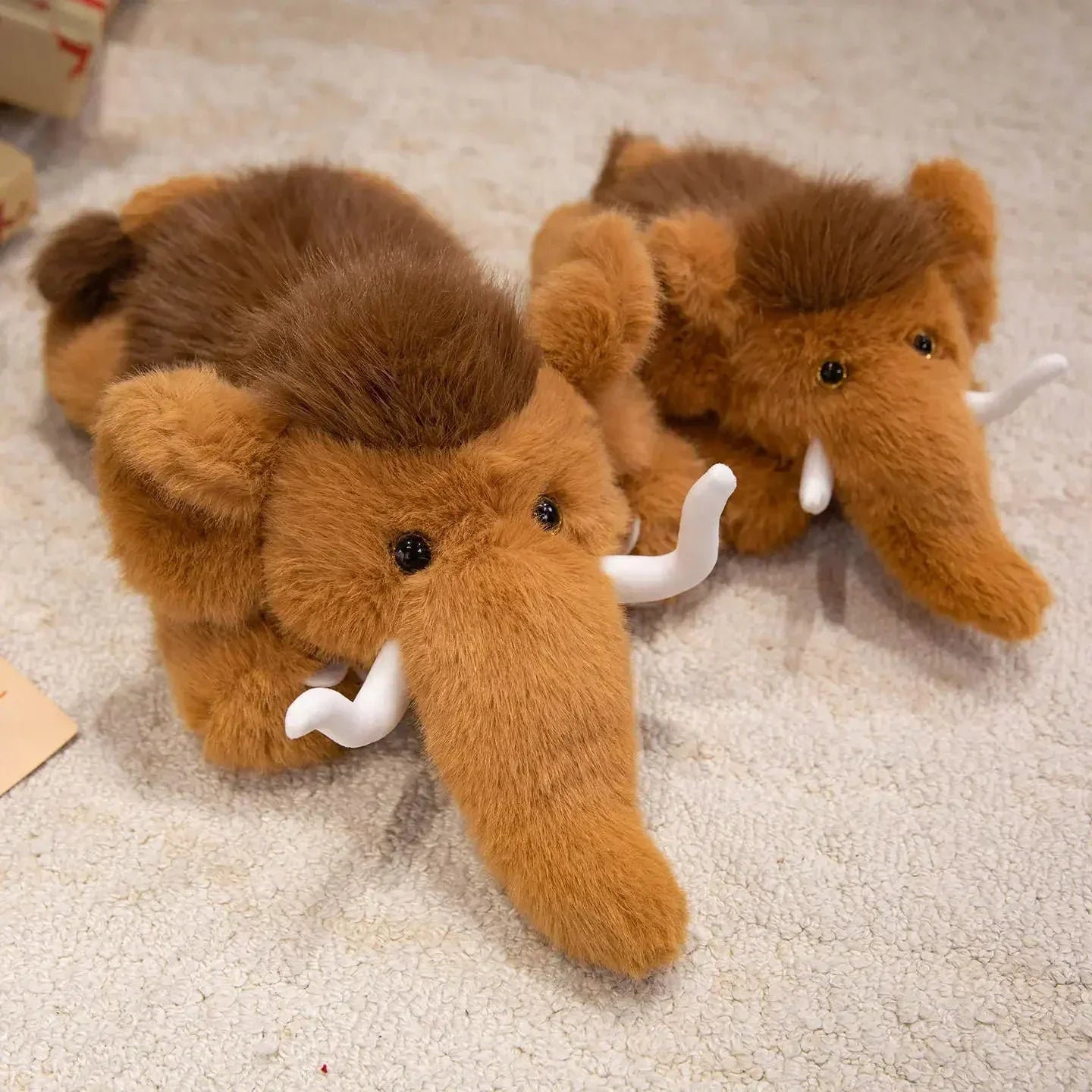 Cuddly Prehistoric Mammoth Soft Toy