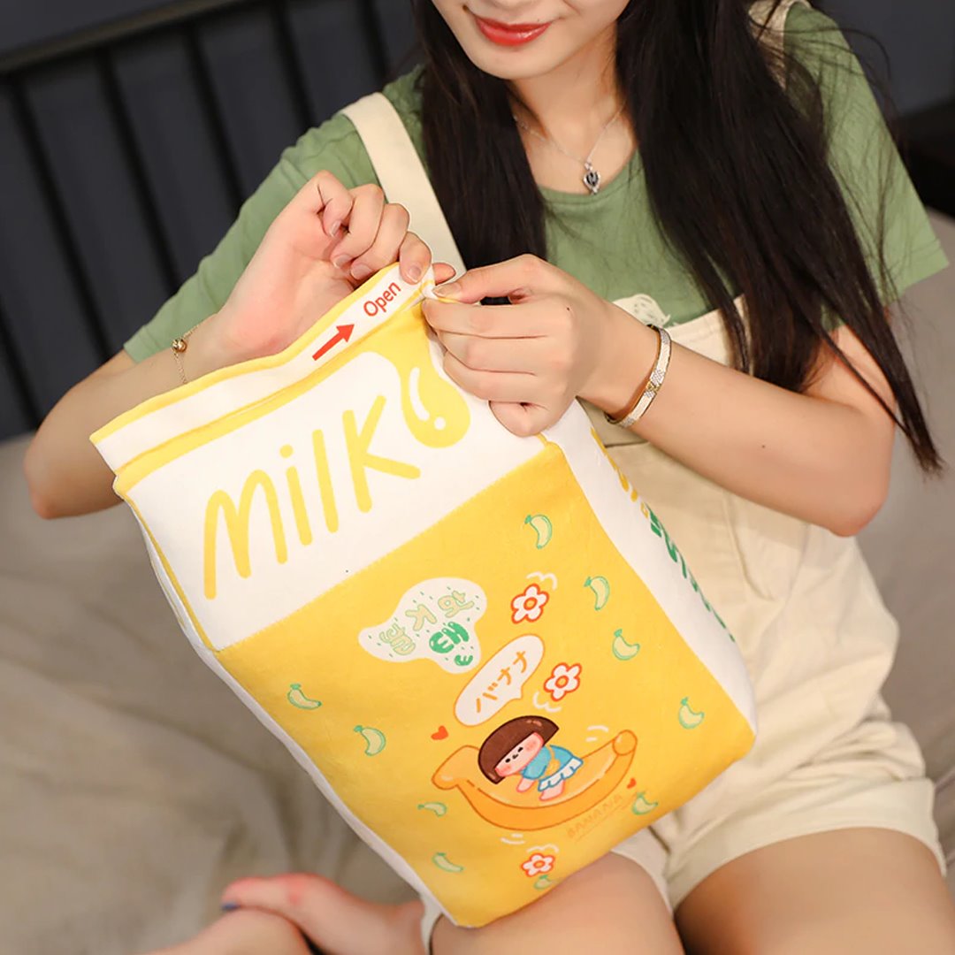 Soft Milk Box Cuddly Toy