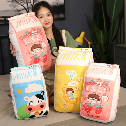Soft Milk Box Cuddly Toy