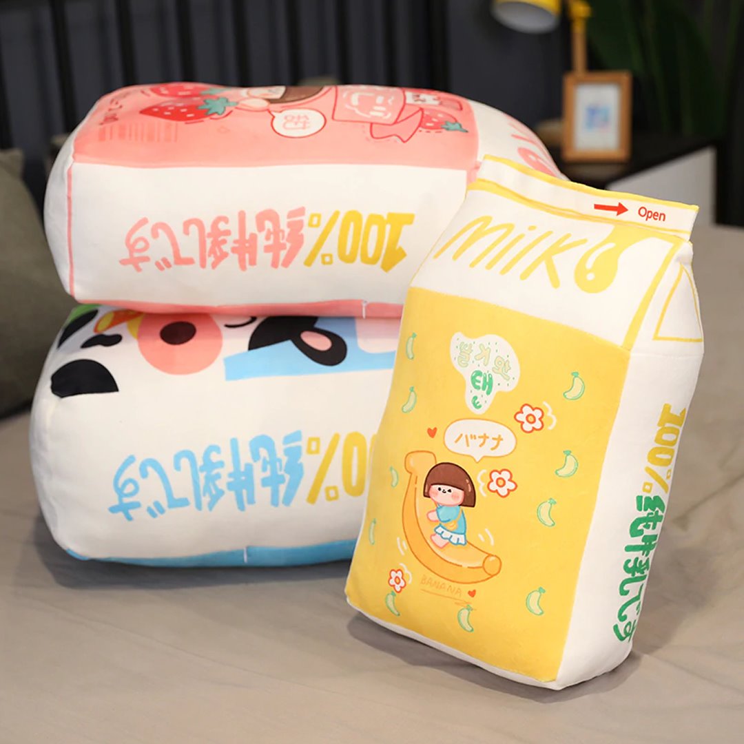 Soft Milk Box Cuddly Toy - Fesara