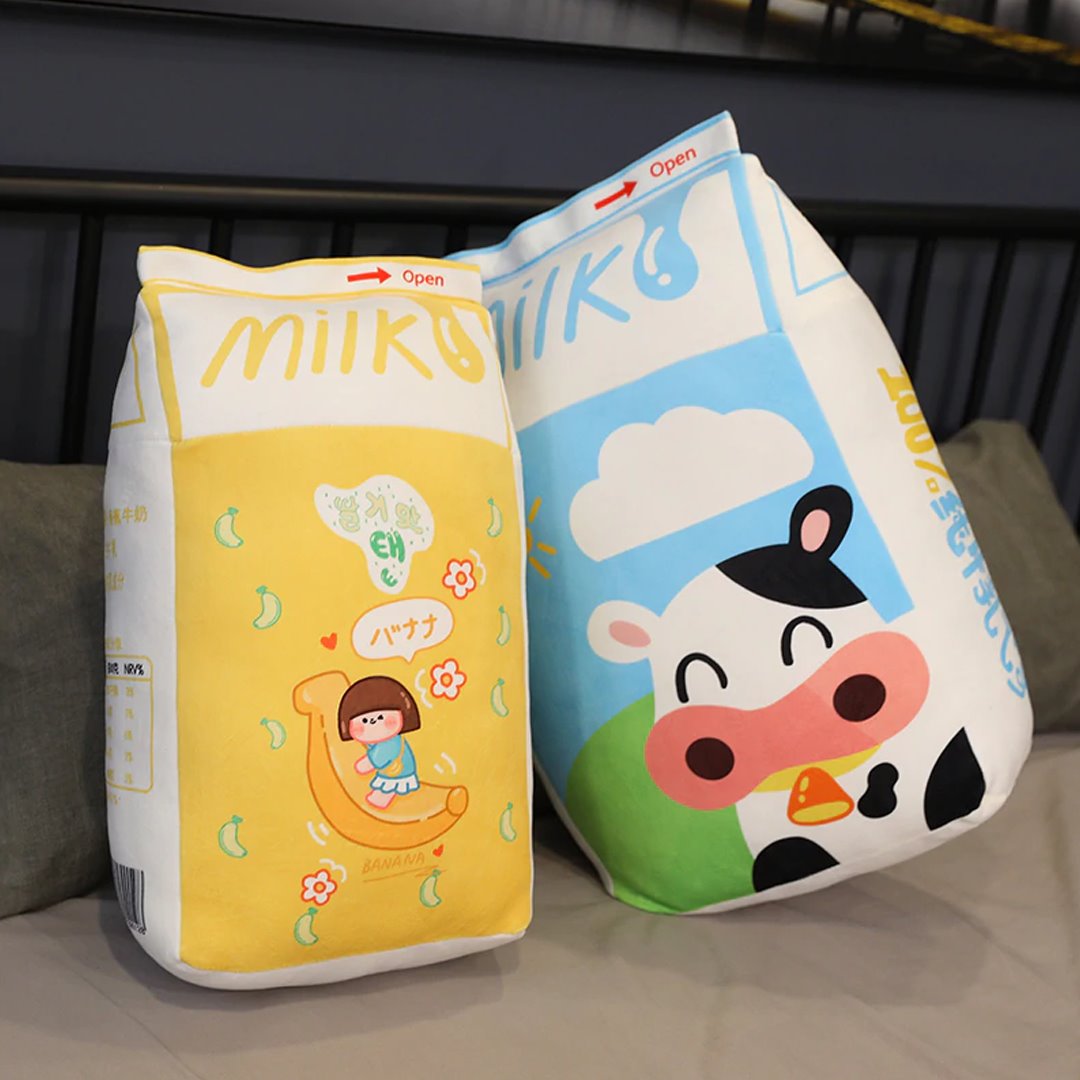 Soft Milk Box Cuddly Toy