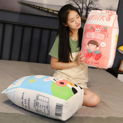 Soft Milk Box Cuddly Toy