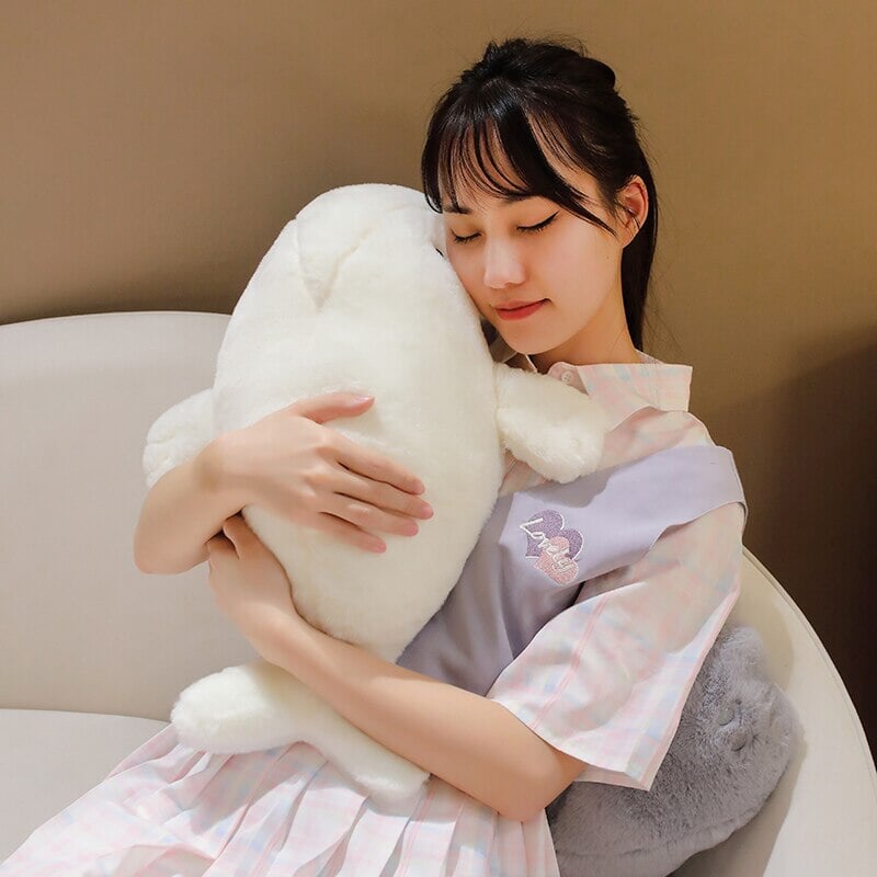 Cuddly Soft White Manatee Stuffed Animal