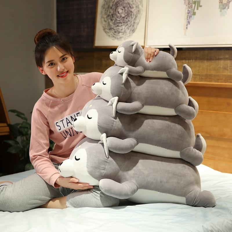 Cuddly Husky Teddy Plush Toy