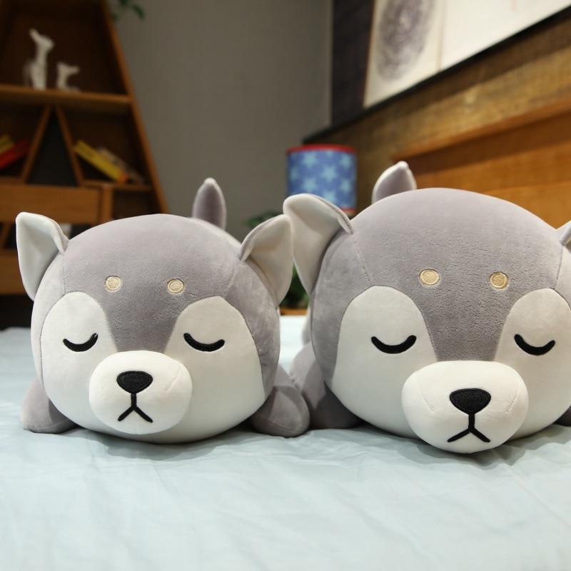 Cuddly Husky Teddy Plush Toy