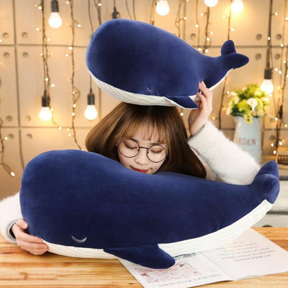 Cuddly Whale Soft Plush Toy