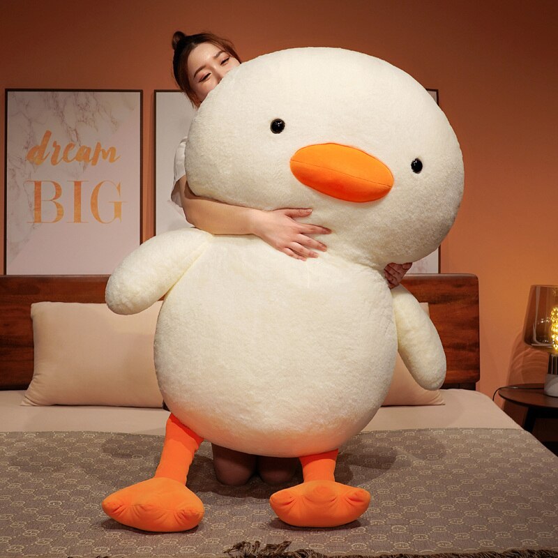 Adorable White Duck Soft Plush Toy