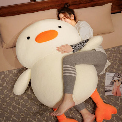 Adorable White Duck Soft Plush Toy - Fesara