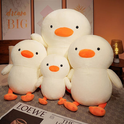 Adorable White Duck Soft Plush Toy