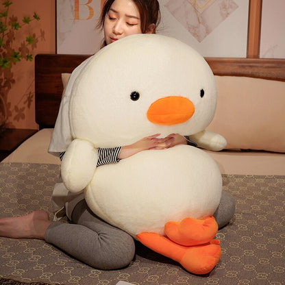 Adorable White Duck Soft Plush Toy