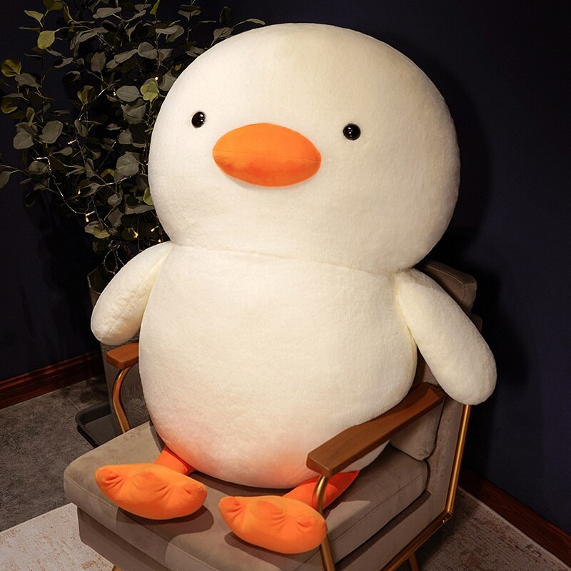 Adorable White Duck Soft Plush Toy