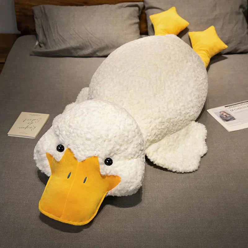 Big Soft White Duck Cuddly Plush Toy