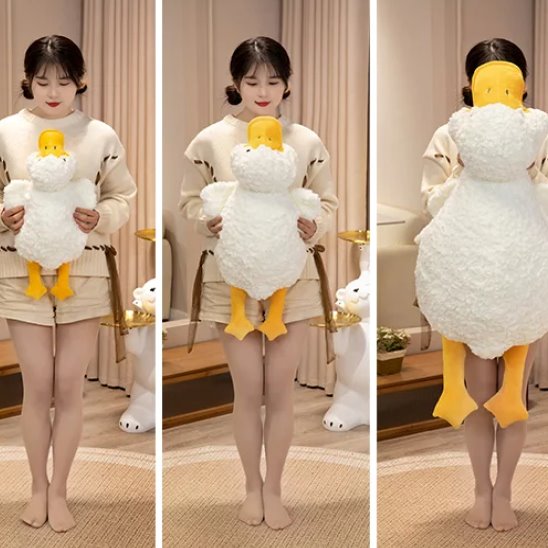 Big Soft White Duck Cuddly Plush Toy