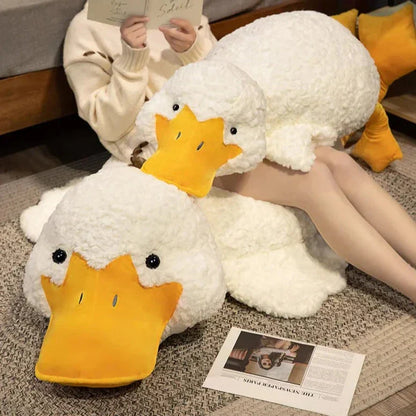 Big Soft White Duck Cuddly Plush Toy