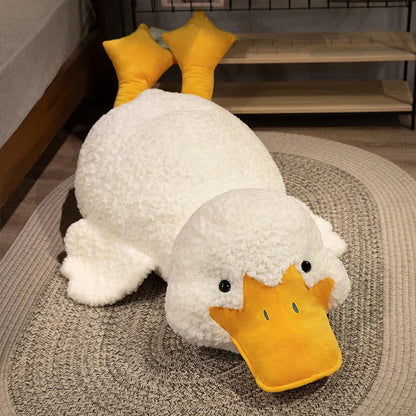 Big Soft White Duck Cuddly Plush Toy