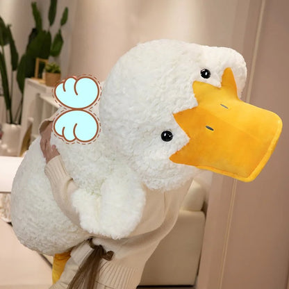 Big Soft White Duck Cuddly Plush Toy