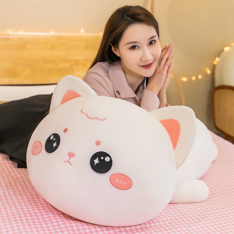 Cute Kawaii Cat Snuggle Plush Toys