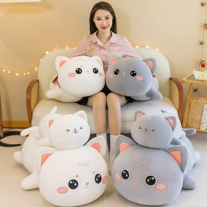Cute Kawaii Cat Snuggle Plush Toys