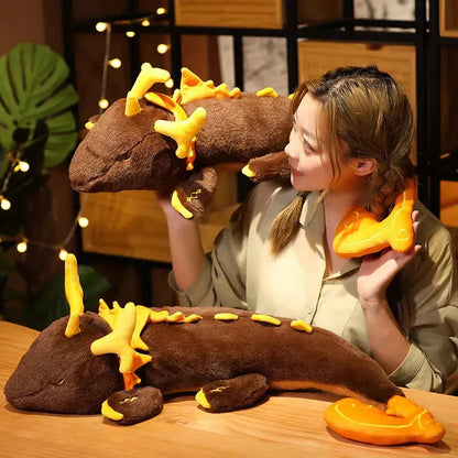 Brown Dragon Genshin Soft Plush Toy