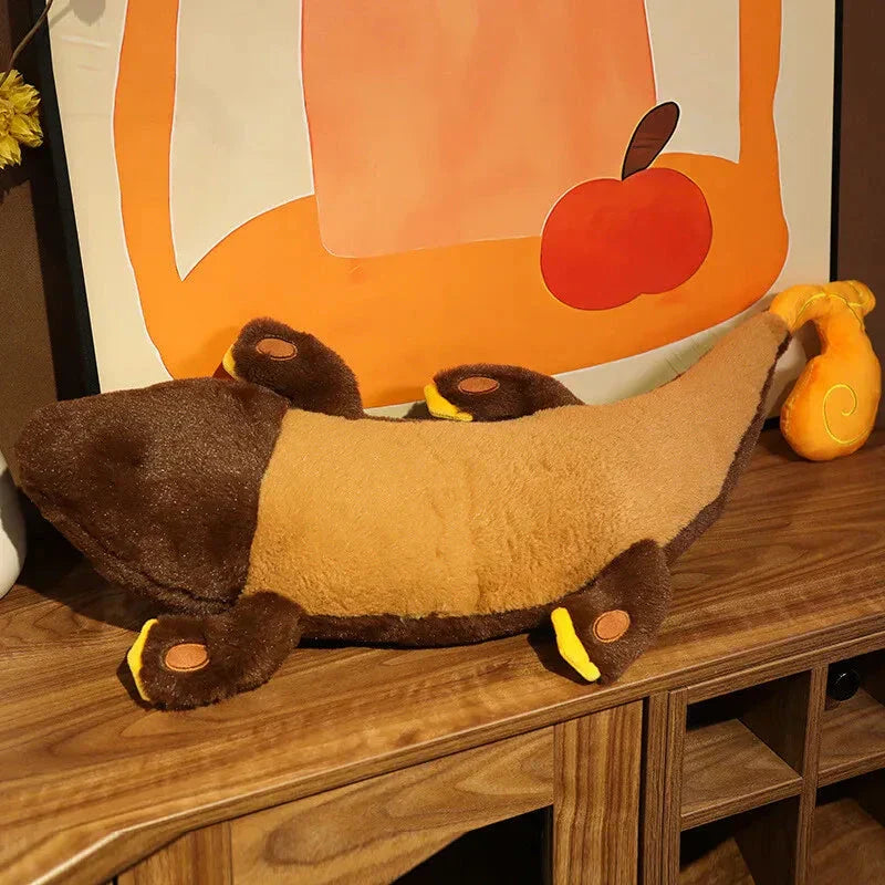 Brown Dragon Genshin Soft Plush Toy