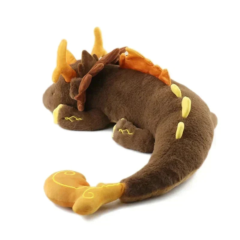 Brown Dragon Genshin Soft Plush Toy