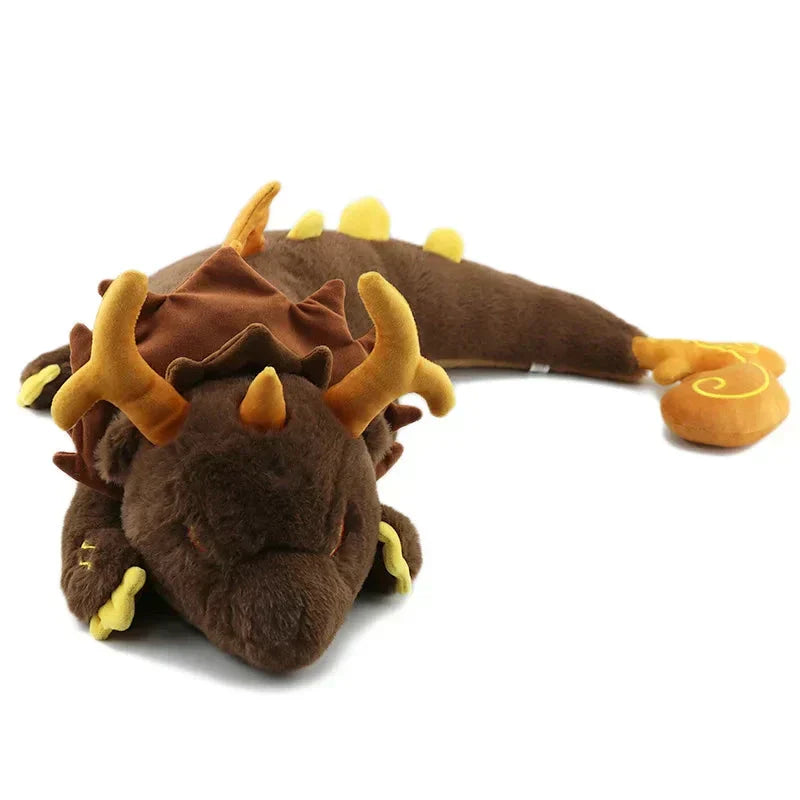Brown Dragon Genshin Soft Plush Toy