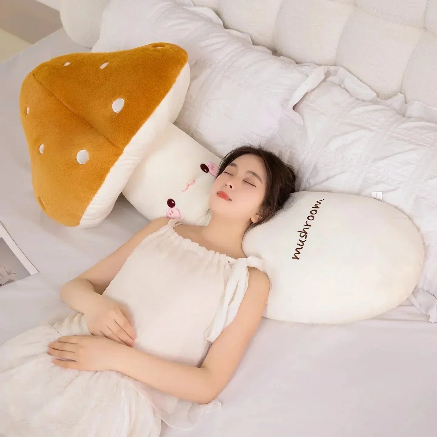 Soft Cute Mushroom Cuddle Plush Toys - Fesara