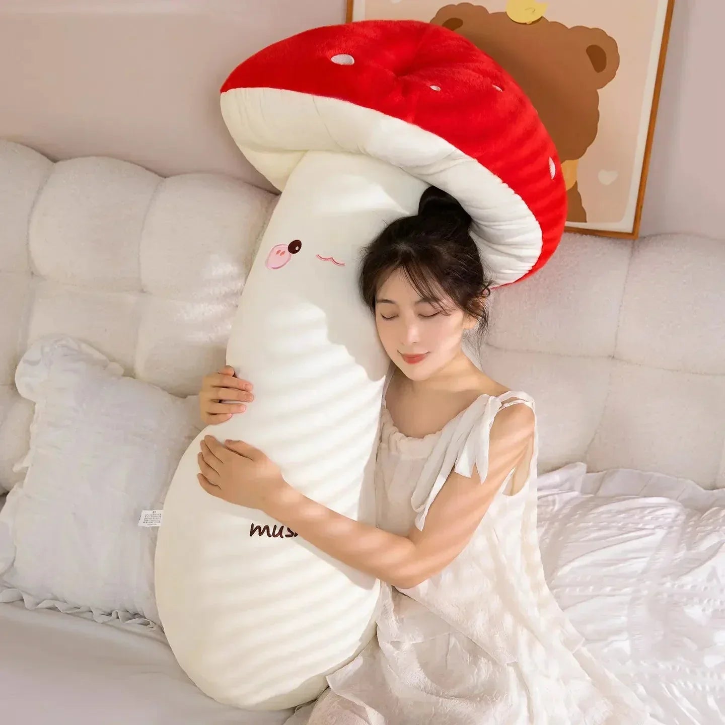 Soft Cute Mushroom Cuddle Plush Toys