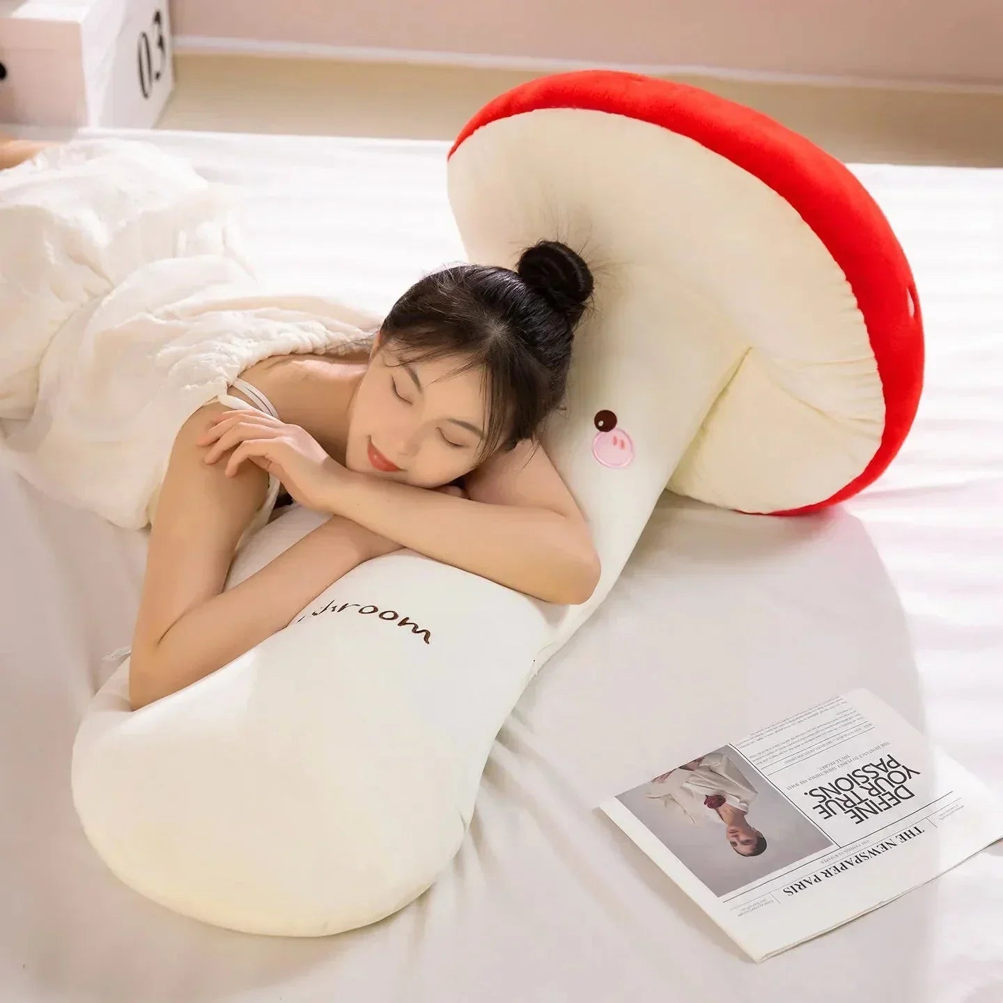 Soft Cute Mushroom Cuddle Plush Toys