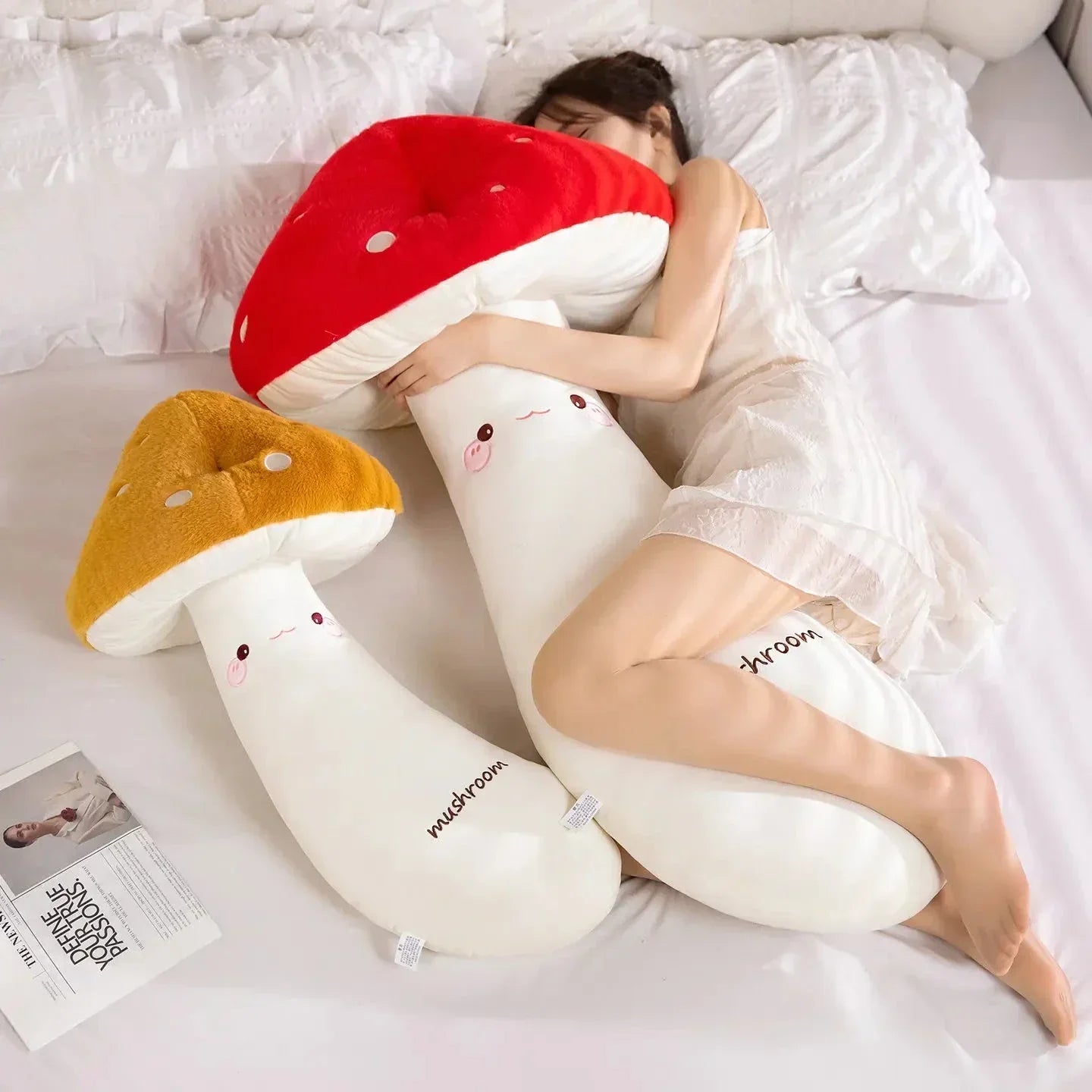 Soft Cute Mushroom Cuddle Plush Toys